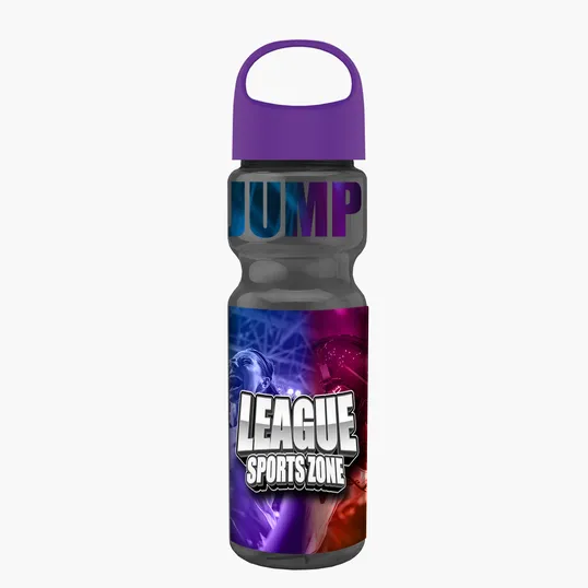 Garyline® Champ Bottle with Oval Crest Lid, 28 oz. — view 165