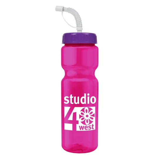 Garyline® Champ Bottle with Straw Lid, 28 oz. — view 147