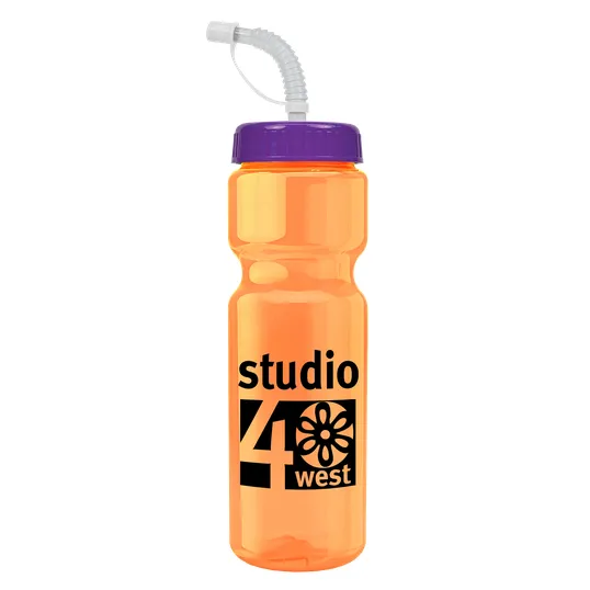 Garyline® Champ Bottle with Straw Lid, 28 oz. — view 149