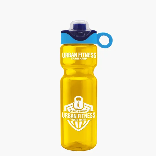 Garyline® Champ Bottle with Two-Tone Drink-Thru Lid, 28 oz. — view 9