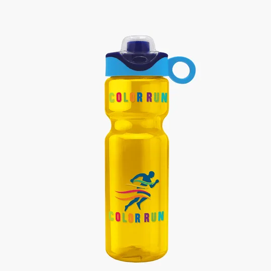 Garyline® Champ Bottle with Two-Tone Drink-Thru Lid, 28 oz. — view 10