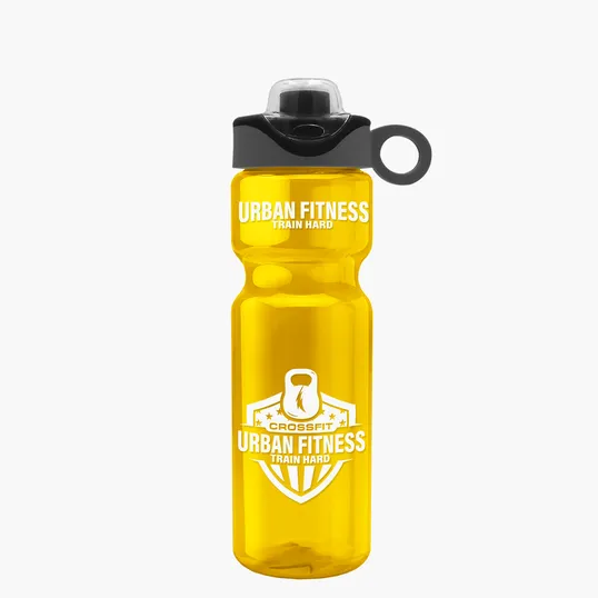 Garyline® Champ Bottle with Two-Tone Drink-Thru Lid, 28 oz. — view 11
