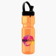 Garyline® Champ Bottle with Flip-Straw, Swivel-Handle Lid, 28 oz. — view 35