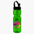 Garyline® Champ Bottle with Flip-Straw, Swivel-Handle Lid, 28 oz. — view 27