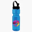 Garyline® Champ Bottle with Flip-Straw, Swivel-Handle Lid, 28 oz. — view 24