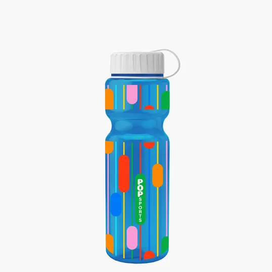 Garyline® Champ Bottle with Tethered Lid, 28 oz. — view 100