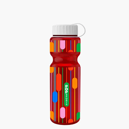 Garyline® Champ Bottle with Tethered Lid, 28 oz. — view 107