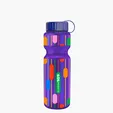 Garyline® Champ Bottle with Tethered Lid, 28 oz. — view 95