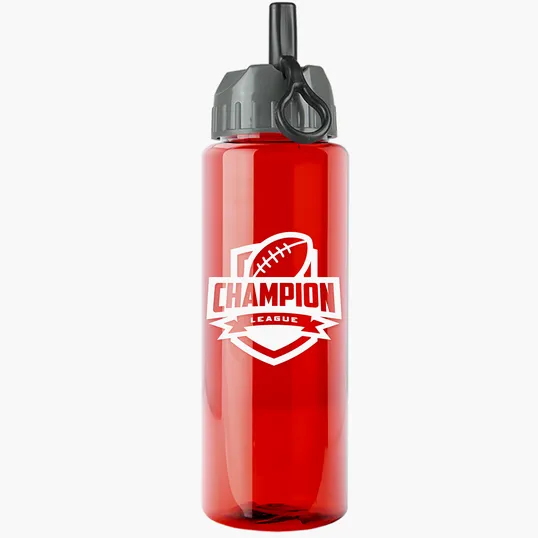 Garyline® Guzzler Bottle with Ring-Straw Lid, 32 oz. — view 22