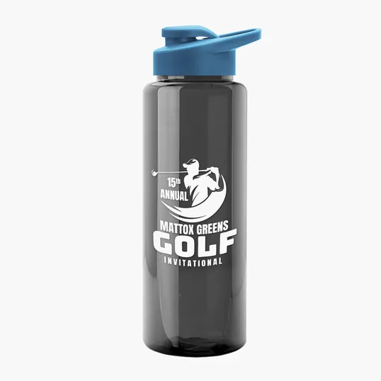 Garyline® Guzzler Bottle with Drink-Thru Lid, 32 oz. — view 93