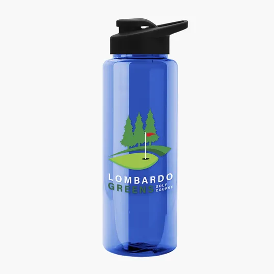 Garyline® Guzzler Bottle with Drink-Thru Lid, 32 oz. — view 102