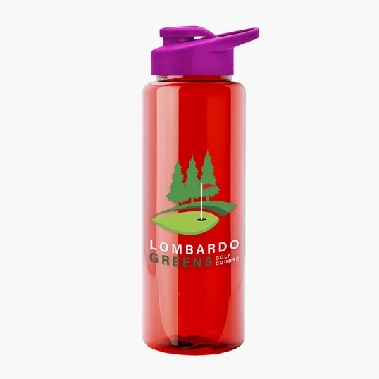 Garyline® Guzzler Bottle with Drink-Thru Lid, 32 oz. — view 127