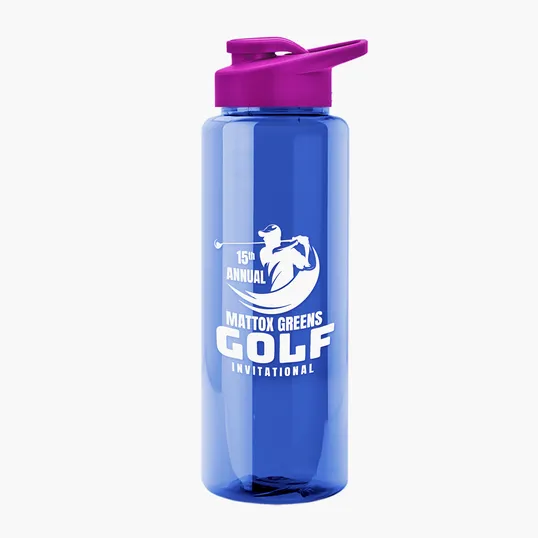 Garyline® Guzzler Bottle with Drink-Thru Lid, 32 oz. — view 106