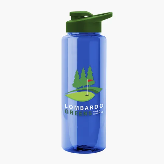 Garyline® Guzzler Bottle with Drink-Thru Lid, 32 oz. — view 105