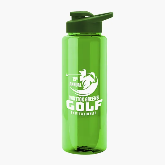 Garyline® Guzzler Bottle with Drink-Thru Lid, 32 oz. — view 114
