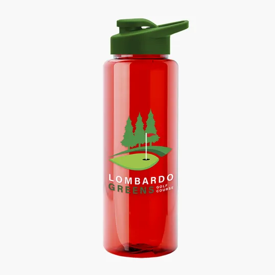 Garyline® Guzzler Bottle with Drink-Thru Lid, 32 oz. — view 126