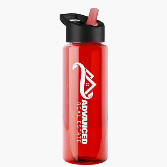 Garyline® Guzzler Bottle with Flip-Straw Lid, 32 oz. — view 116