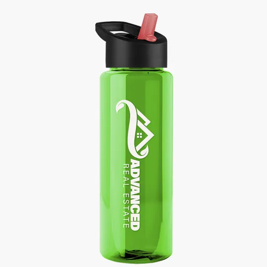Garyline® Guzzler Bottle with Flip-Straw Lid, 32 oz. — view 107
