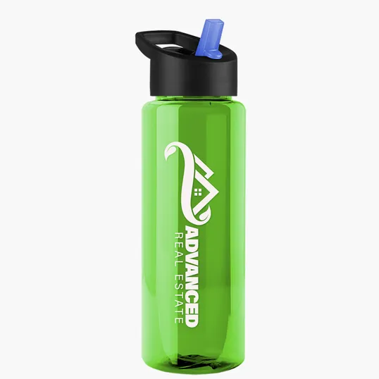 Garyline® Guzzler Bottle with Flip-Straw Lid, 32 oz. — view 103