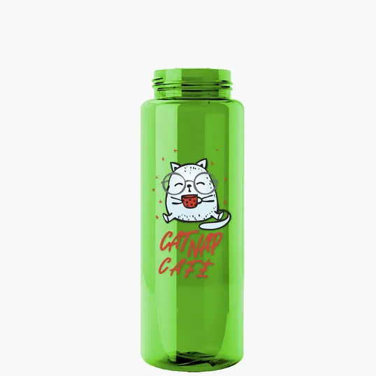 Garyline® Guzzler Bottle with Oval Crest Lid, 32 oz. — view 97