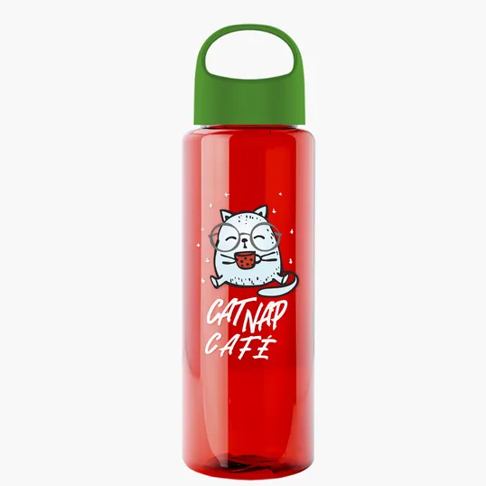 Garyline® Guzzler Bottle with Oval Crest Lid, 32 oz. — view 103