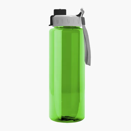 Garyline® Guzzler Bottle with Quick-Snap Lid, 32 oz. — view 4