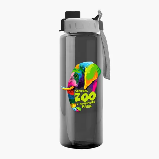 Garyline® Guzzler Bottle with Quick-Snap Lid, 32 oz. — view 15