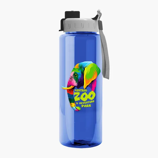 Garyline® Guzzler Bottle with Quick-Snap Lid, 32 oz. — view 20