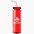 Garyline® Guzzler Bottle with Straw Lid, 32 oz. — view 100