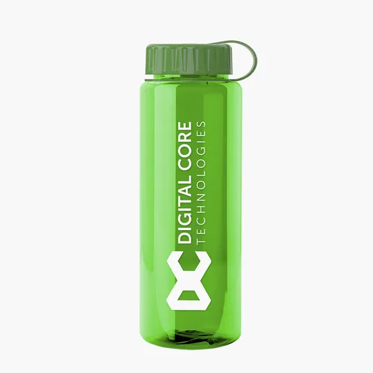 Garyline® Guzzler Bottle with Tethered Lid, 32 oz. — view 48