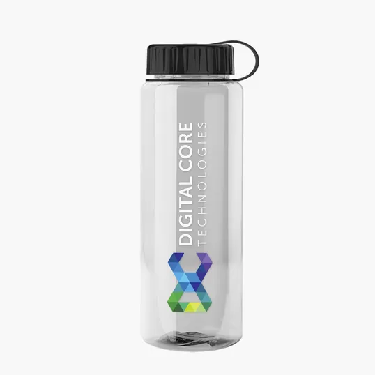 Garyline® Guzzler Bottle with Tethered Lid, 32 oz. — view 6