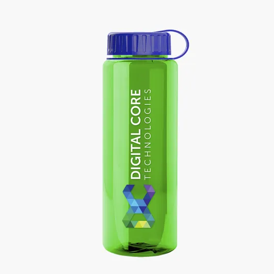 Garyline® Guzzler Bottle with Tethered Lid, 32 oz. — view 45