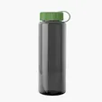 Garyline® Guzzler Bottle with Tethered Lid, 32 oz. — view 2
