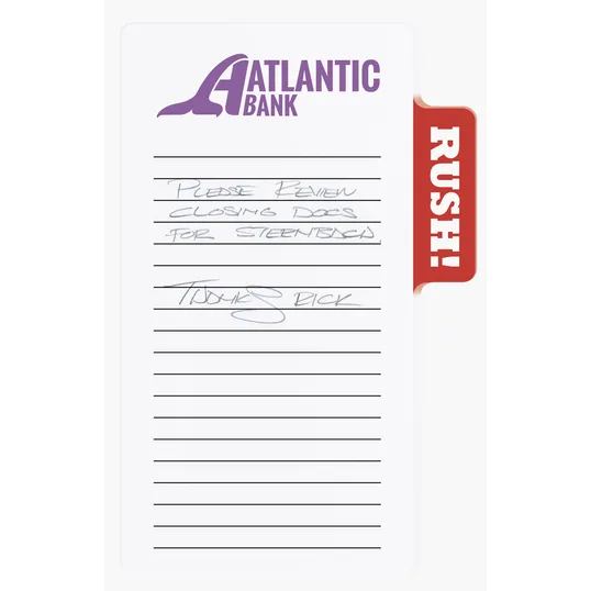 Souvenir® Sticky Note™ Memo Tabs™ Adhesive Notepad, 25 Sheets — view 13