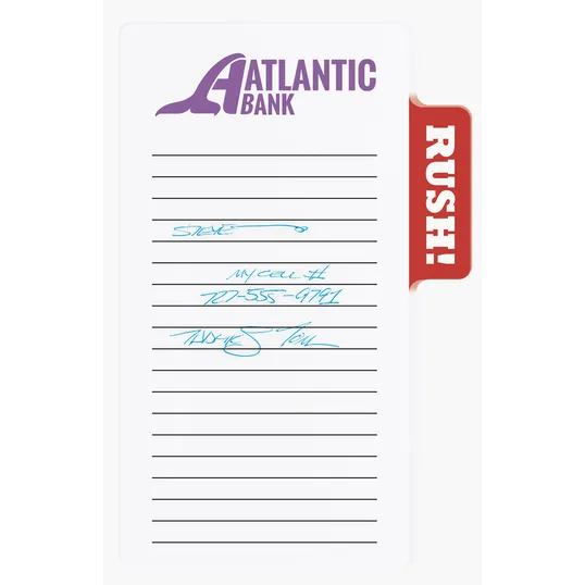Souvenir® Sticky Note™ Memo Tabs™ Adhesive Notepad, 50 Sheets — view 11