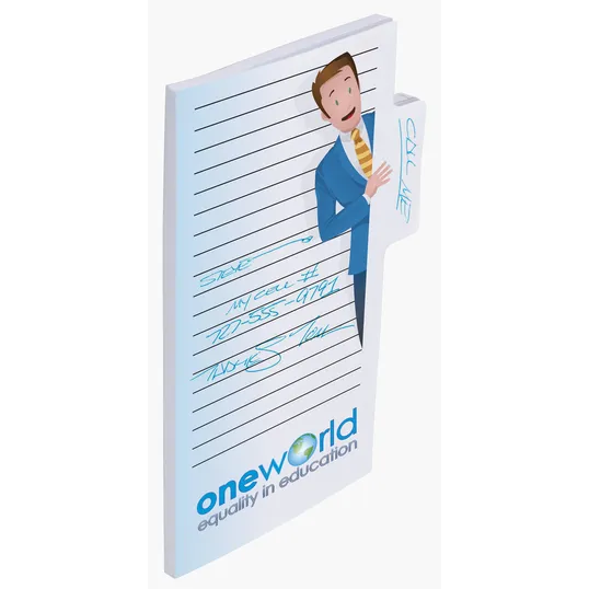 Souvenir® Sticky Note™ Memo Tabs™ Adhesive Notepad, 50 Sheets — view 20