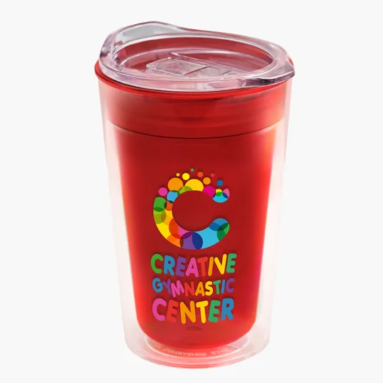 Garyline® Transparent Tumbler with Slider Lid, 14 oz. — view 21