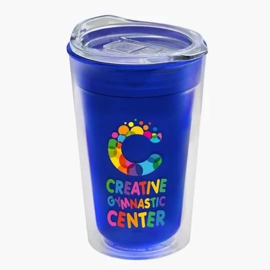 Garyline® Transparent Tumbler with Slider Lid, 14 oz. — view 13