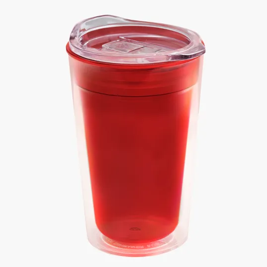 Garyline® Transparent Tumbler with Slider Lid, 14 oz. — view 7