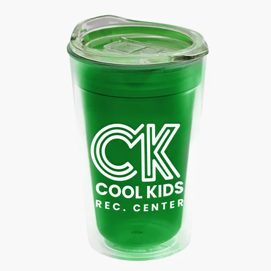 Garyline® Transparent Tumbler with Slider Lid, 14 oz. — view 15
