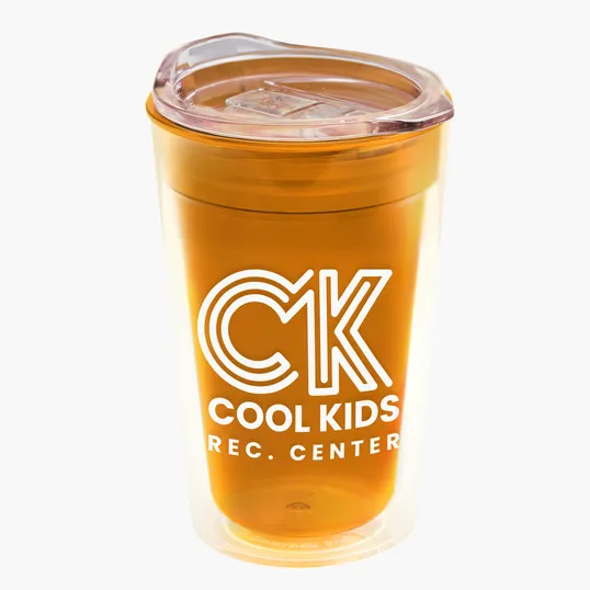 Garyline® Transparent Tumbler with Slider Lid, 14 oz. — view 16