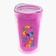 Garyline® Transparent Tumbler with Slider Lid, 14 oz. — view 18
