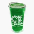 Garyline® Transparent Tumbler with Slider Lid, 14 oz. — view 15