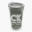 Garyline® Transparent Tumbler with Slider Lid, 14 oz. — view 12