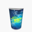 Garyline® Transparent Tumbler with Slider Lid and Full-Color Paper Insert, 14 oz. — view 2