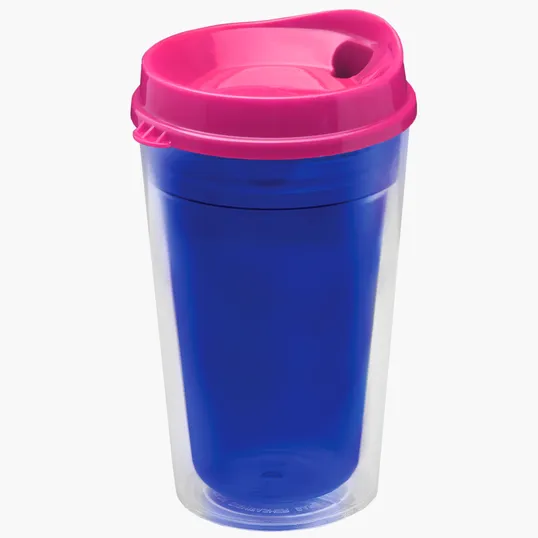 Garyline® Transparent Tumbler with Sip Lid, 16 oz. — view 5