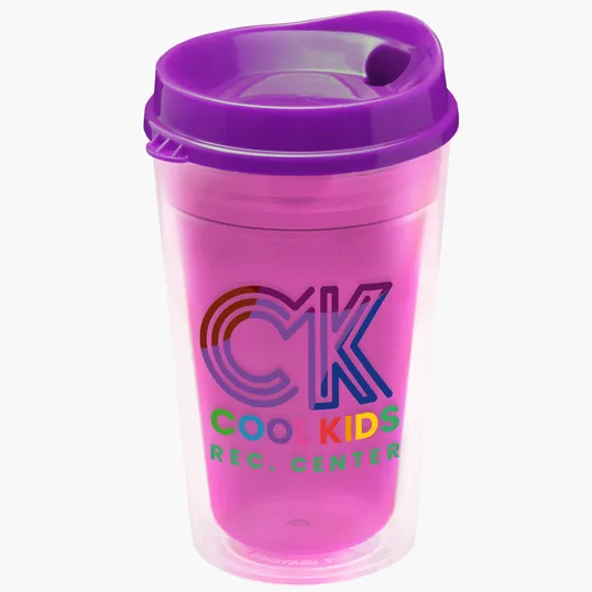 Garyline® Transparent Tumbler with Sip Lid, 16 oz. — view 127