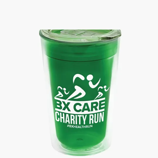 Garyline® Transparent Tumbler with Sip Lid, 16 oz. — view 95