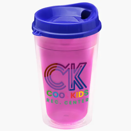 Garyline® Transparent Tumbler with Sip Lid, 16 oz. — view 125
