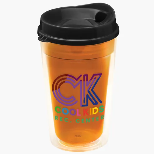 Garyline® Transparent Tumbler with Sip Lid, 16 oz. — view 20